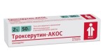 Троксерутин-АКОС, гель для наружного применения 2% 50 г 1 шт